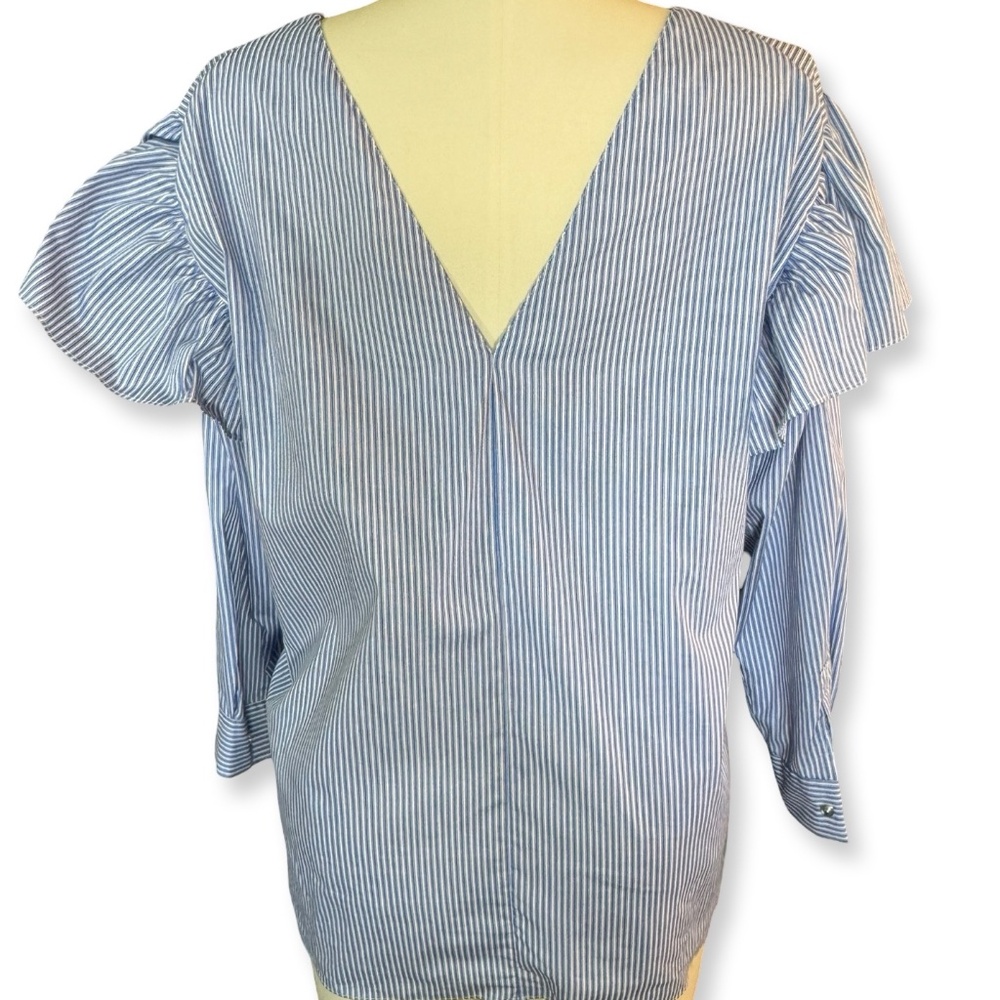 Zara Ruffle Top - - Picture 2 of 7